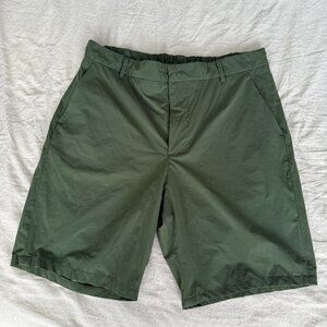 Mens Norse Project Aaren Travel Light Shorts Green XL